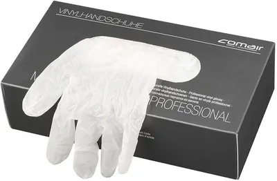 Produktbild von Comair VH klein gepudert 100er Box Vinyl Handschuhe Box with 100 vinyl