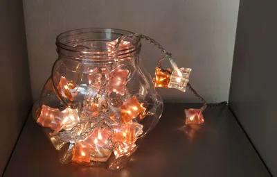 Produktbild von Lichterkette Würfel 20 flammig Innenbereich Dekoleuchte Kinder-Deko-Lampe