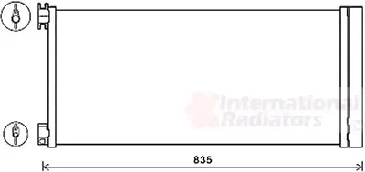 Produktbild von VAN WEZEL 43015702 Kondensator Klimaanlage Klimakondensator für RENAULT Trafic III Kastenwagen (FG) +Trockner