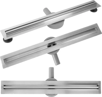 Obrázok produktu pre Odtokový žľab Rea NEOX SLIM PRO BRUSHED STEEL 800