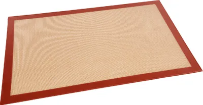 Obrázek produktu pro Podložka na pečení na plechy, 59 x 39 cm, vyztužená skelnými vlákny, silikonová