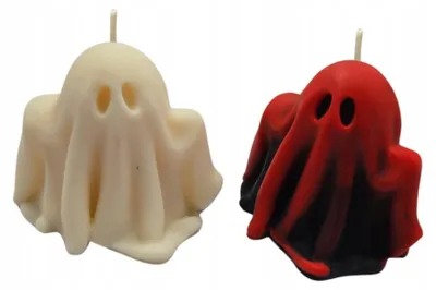 Zdjęcie produktu dla Scent Loop Świeczka sojowa zapachowa Halloween DUCH Duszki Duchy Dekoracja Ozdoba -  Zestaw 2 szt.