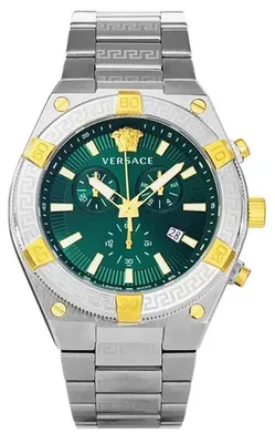 Produktbild von Versace Herren Uhr Armbanduhr Chronograph Sporty GRECA VESO01524 Edelstahl