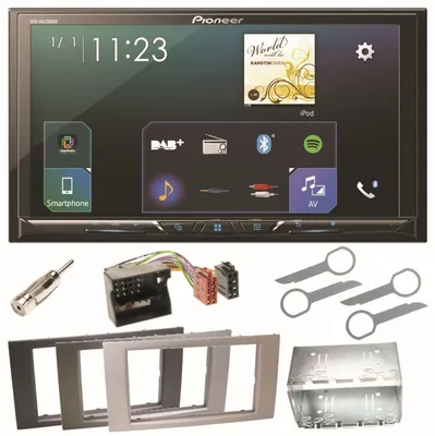 Produktbild von Pioneer SPH-DA230DAB Bluetooth USB Einbauset für Ford Focus C-Max Fiesta Transit