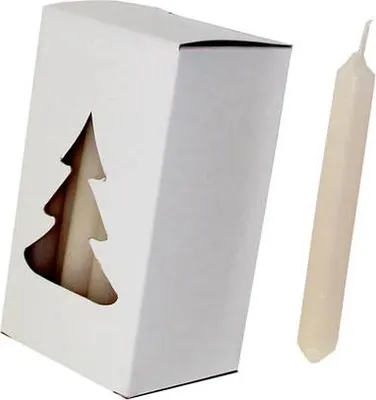 Produktbild von Kaheku Baumkerze Forte elfenb.1,2 Ø 10h 336039321