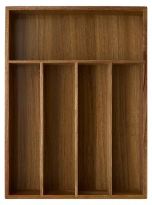 Zdjęcie produktu dla Drewniany organizer na sztućce TIDY SMART, 26 x 35 x 5 cm