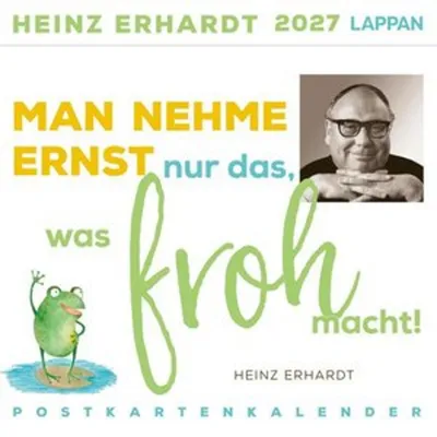 Obrázok produktu pre Heinz Erhardt: Postkartenkalender 2027