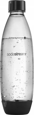 Zdjęcie produktu dla Czarna butelka SodaStream Fuse o pojemności 1 litra kompatybilna z Terra Spirit Fizzi Duo