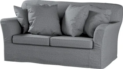 Produktbild von Dekoria Bezug für Tomelilla 2-Sitzer Sofa nicht ausklappbar, dunklegrau, Sofahusse, Tomelilla 2-Sitzer