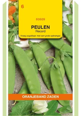 Productafbeelding van Oranjebloemzaad "Zuckererbsen" - 1 verpakking zaad