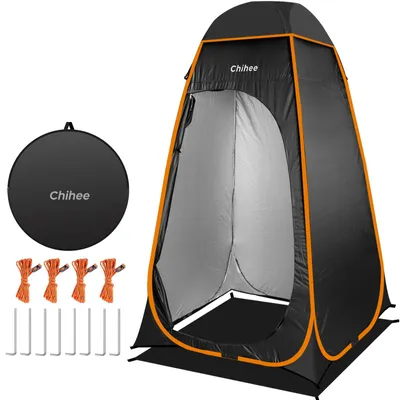 Immagine prodotto di Tenda pop-up parasole, portatile, pieghevole, nera, per campeggio