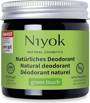 Produktbild von Niyok 2 in 1 Deodorant Creme Anti-Transpirant, Deodorant, Creme-Deo, Stab, 40 ml, Universal, 40 g