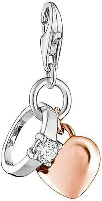 Produktbild von Thomas Sabo Ring mit Herz 1000-416-14 Charm Anhänger