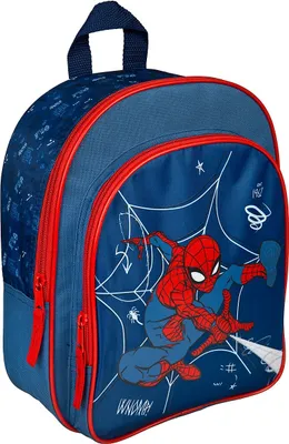 Produktbild von Spiderman Rucksack mit Vorderfach Kinderrucksack ca.31 cm