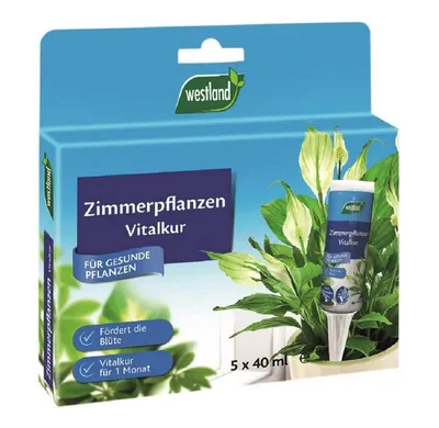 Produktbild von WESTLAND® Zimmerpflanzen Vitalkur SET, 5 x 40 ml