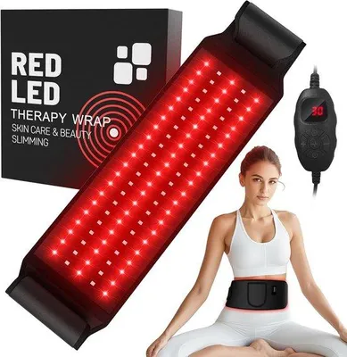 Produktbild von Good4You Infrarot Rückenband mit Rotlichttherapie - Tiefenwärme