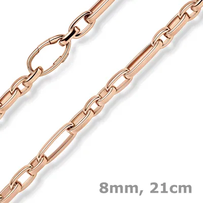 8mm-Phantasie-Armband-aus-585-Rotgold-21cm