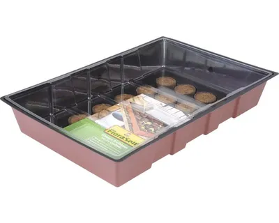 Obrázek produktu pro Skleníček výsevní pokojový FloraSelf 35x24x11 cm 24 výsevných tablet
