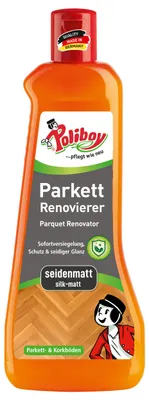 Produktbild von Poliboy Parkett Renovierer Seidenmatt - Inhalt 500ml - für strapazierte Holz- und Korkböden