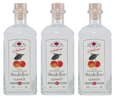 Produktbild von Fies Select Mirabellenwasser (3 x 0,7L)
