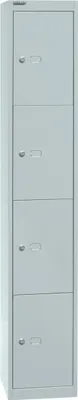 Produktbild von Bisley Garderobenschrank Office - Farbe: Lichtgrau