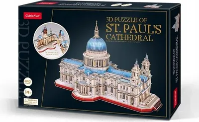 Produktbild von Cubic Fun CUBICFUN 3D puzzle St. Paul´s Cathedral