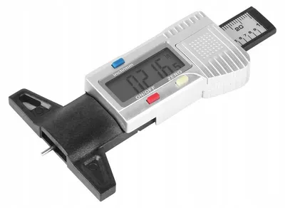 Produktbild von DBautomotive DB13096 Digitaler Reifenprofilmesser LCD 0-25.4mm
