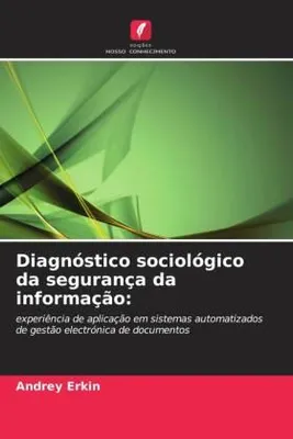 Produktbild von Diagnóstico sociológico da segurança da informação: