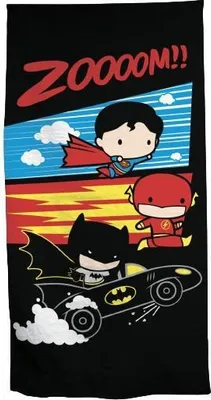 Produktbild von Superman Batman Handtuch 140x70 Mikrofaser