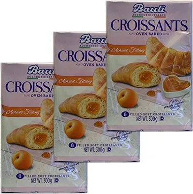 Produktbild von 3x Bauli Albicocca 'Croissants mit Aprikosenfüllung', 6 Stck.