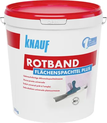 Produktbild von Knauf Rotband Flächenspachtel Plus 20 kg