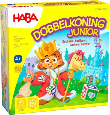 Produktbild von Haba Lernspiel Würfelkönig junior - pädagogisches Würfelspiel für Kinder
