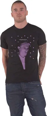Produktbild von David Bowie - T-Shirt für Herren/Damen Uni RO459 (XXL) (Schwarz)