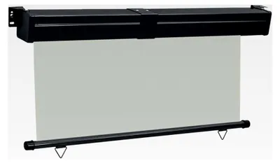 Produktbild von Seitenmarkise für Balkon 175x250 cm Grau - Markisen und Sonnenschutz für Außenbereiche, Gärten und Innenhöfe