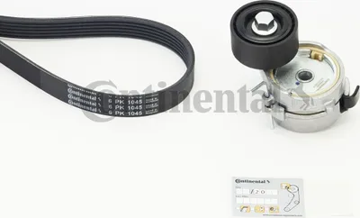 Produktbild von Continental ContiTech 6PK1045K4 Keilrippenriemensatz für OPEL Corsa F passend für PEUGEOT 2008 Kombi (CU) 208 I Schrägheck (CA, CC) 3008 SUV (M)