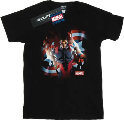 Produktbild von Marvel - T-Shirt für Herren BI43350 (XXL) (Schwarz)