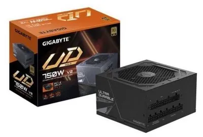 Produktbild von Netzteil GIGABYTE GP-UD750GM PG5 V2, 750W, 80+ Gold, ATX, Modulares Design, 120mm Lüfter