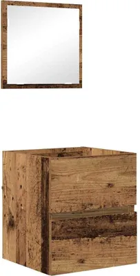 Obrázek produktu pro vidaXL Koupelnová skříňka z regenerovaného dřeva 41 x 38,5 x 45 cm materiál na bázi dřeva