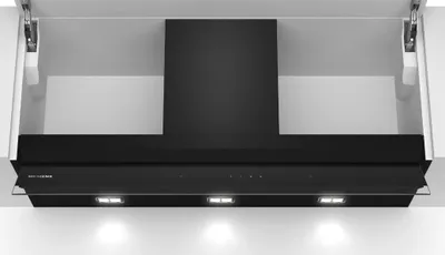 Produktbild von Siemens LJ97BAM60 Dunstabzugshaube 460m3/h Schwarz