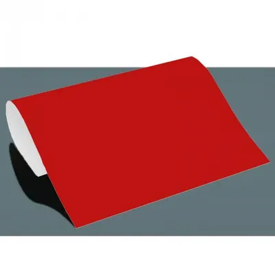 Produktbild von POLI-TAPE POLI-FLEX BLOCKOUT Soft Flexfolie, A4 - Farbe: 4508-S rot