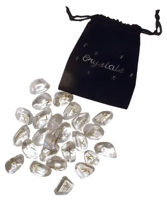 Produktbild von Runensteine "Bergkristall" 25 Stück