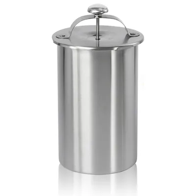 Produktbild von 1.5L Schinkenkocher Edelstahl 304, Fleischpresse mit Thermometer, Für hausgemachten Schinken, Bacon & Fleischpressen