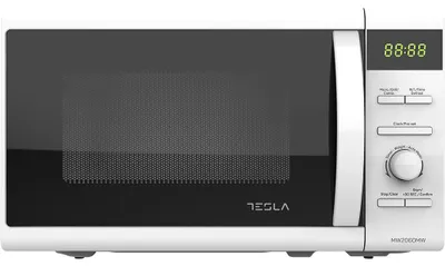 Obrázek produktu pro Tesla MW2060MW, Pracovní deska, Kombinovaná mikrovlnná trouba, 20 l, 700 W, Vestavěný displej, Knoflíky, Otočné