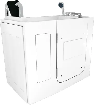 Produktbild von Sitzbadewanne Senioren Wanne Sitzwanne mit Tür S08-C-L 110x68cm