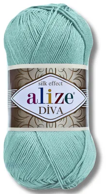 Produktbild von Alize 1x 100g Diva Wolle, Uni, Häkeln, Stricken (463)