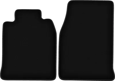Immagine prodotto di Wielganizator Tappetini anteriori in velluto per Porsche 924 (1976-1988, coupé) neri, set 2 pz, con fissaggi