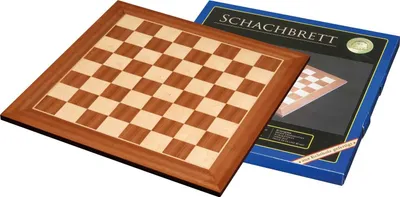 Produktbild von Philos Holz Schachbrett London - Schachspiel Feld 45 mm