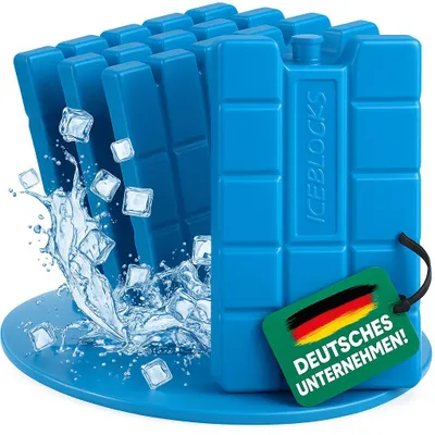 Produktbild von 6er Set Kühlakku Kühlelement Kühltasche Kühlbox Kühlpacks Elemente 400ml