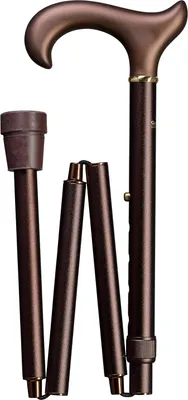 Produktbild von Derby-Faltstock Soft-Ergonomic bronze Deluxe