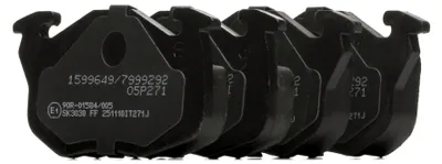 Produktbild von RIDEX Bremsbeläge Satz Vorne passend für PEUGEOT 106 II Schrägheck (1A, 1C) 402B0073